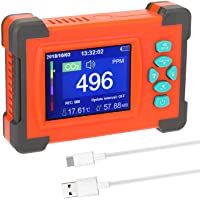 pedkit Detector Portátil de Dióxido de Carbono Medidor de CO2 útil Monitor de Calidad del Aire con Estuche de…